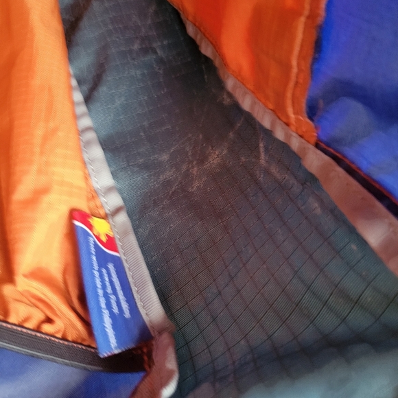 Cotopaxi Luzon Eighteen 18 L Del Dia Pack Daypack Backpack Unisex Orange Blue - Picture 11 of 13